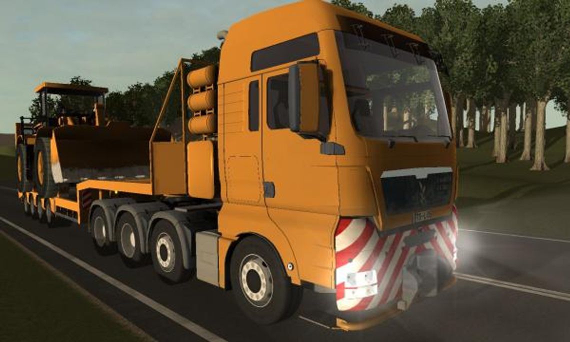 Symulator transportu specjalistycznego 2013: Premiera dla ekspertów