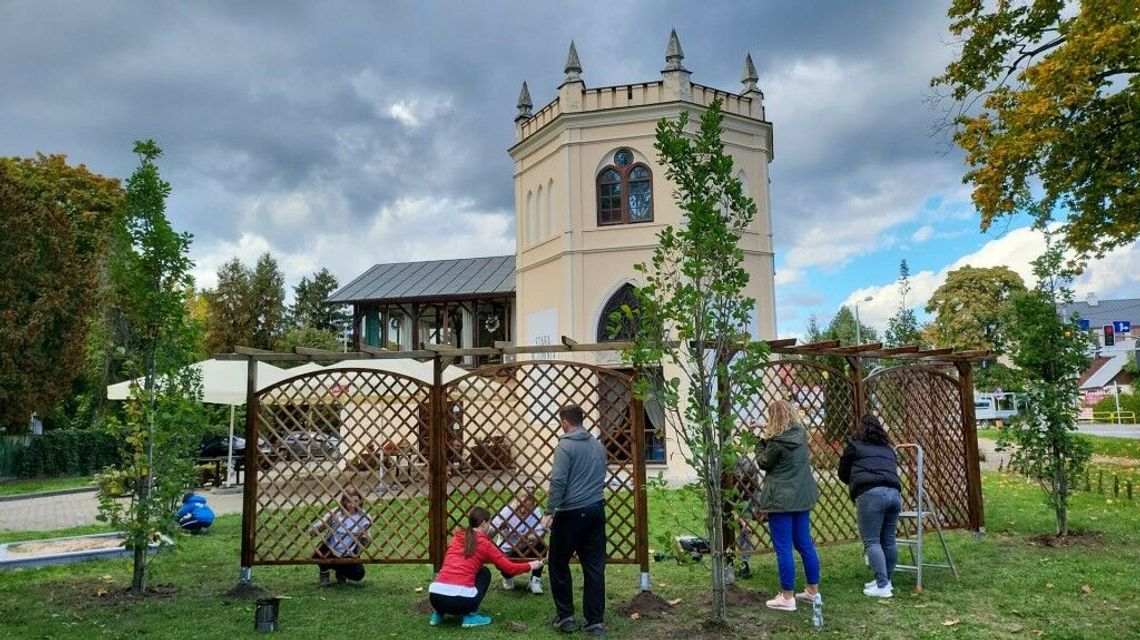 Szachownica i ścieżka sensoryczna od puławskich Azotów Szachownica i ścieżka sensoryczna od puławskich Azotów