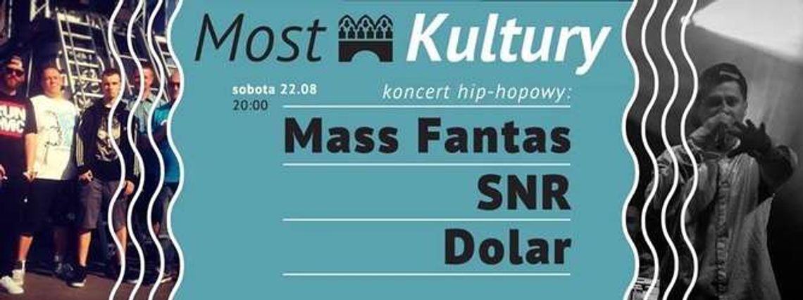 Szafa Show pod Centrum Kultury. Mass Fantas, SNR i Dolar na Moście Kultury