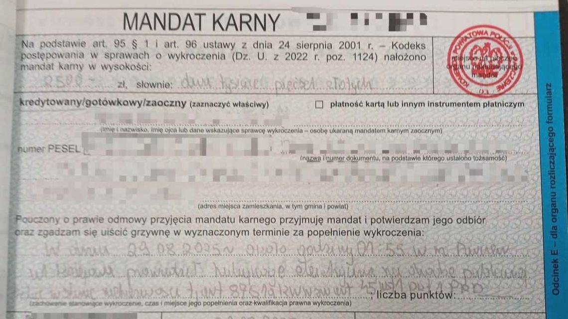 Szalał hulajnogą, a we krwi promile dwa Szalał hulajnogą, a we krwi promile dwa