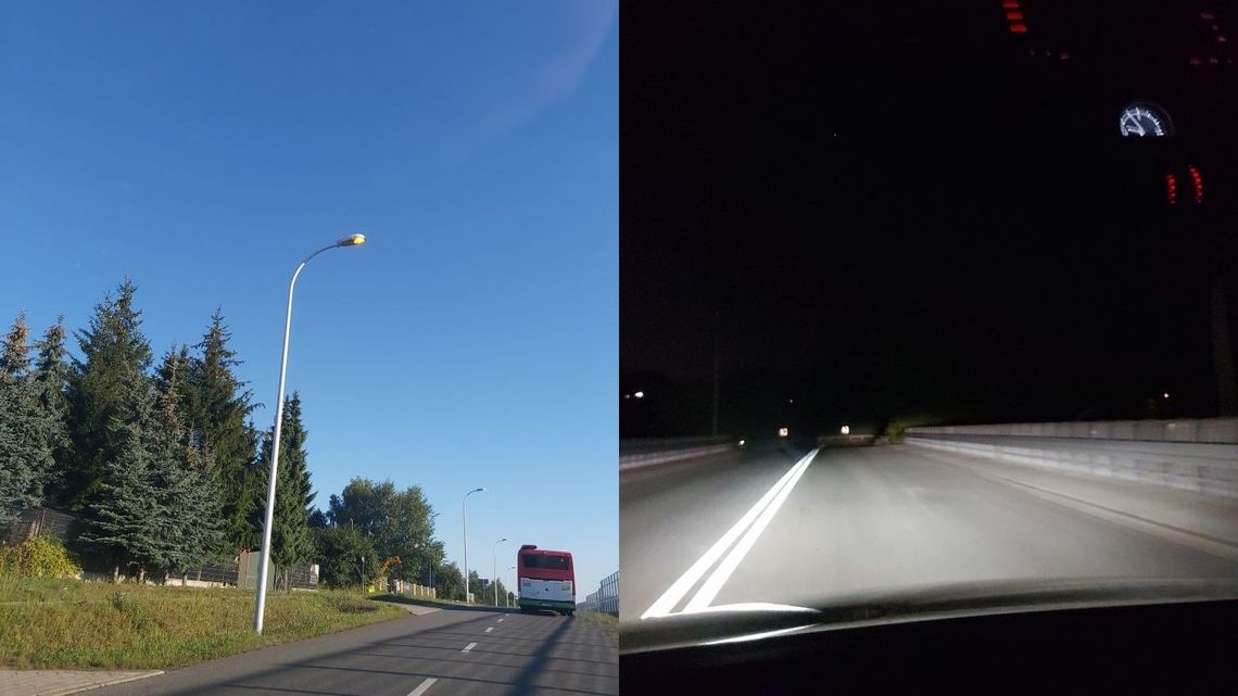 Szalone latarnie w gminie koło Lublina. Świecą w dzień, gasną w nocy Szalone latarnie w gminie koło Lublina. Świecą w dzień, gasną w nocy