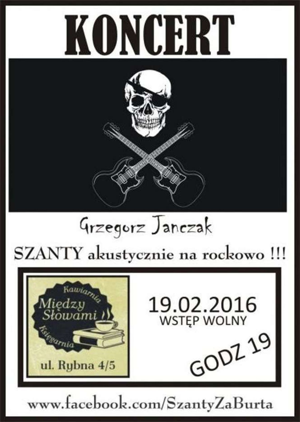 Szanty akustycznie na rockowo Szanty akustycznie na rockowo