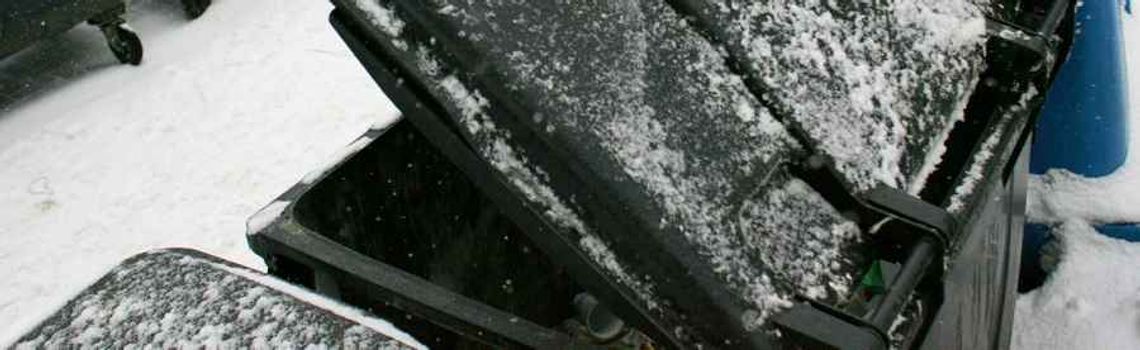 Szczenię znalezione w kontenerze na śmieci. Zwierzę nie przeżyło