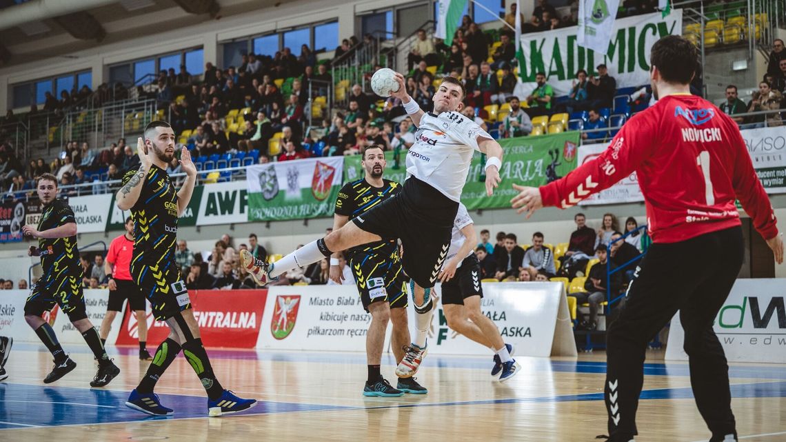 Szczypiorniści AZS AWF Biała Podlaska walczą o miejsce na podium w I lidze