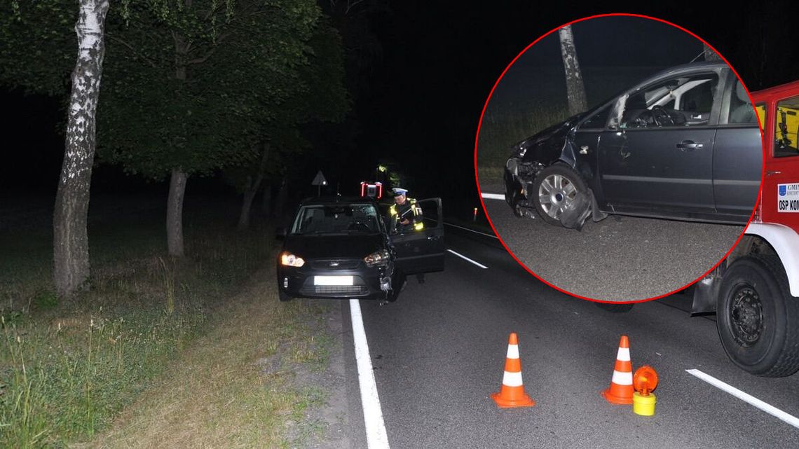 Szedł w ciemnościach i bez odblasków. Potrąciło go auto, zginął mimo reanimacji