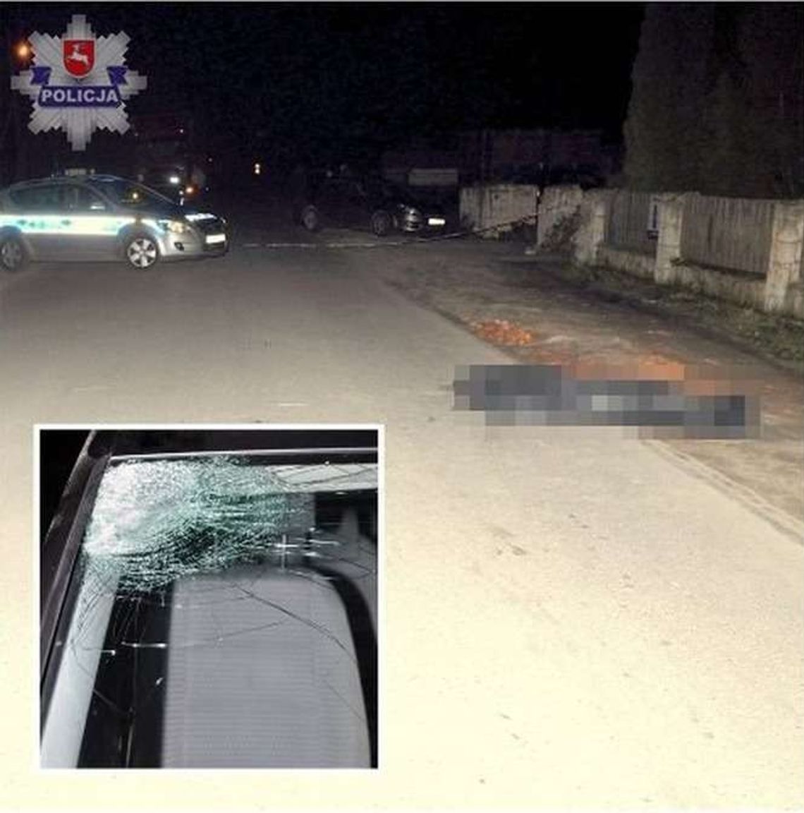 Szedł złą stroną jezdni, miał ciemne ubrania. Potrącił go samochód