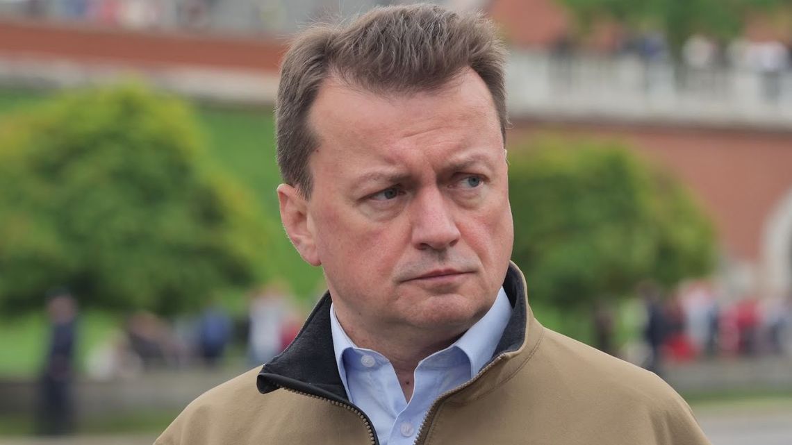 Szef MON podziękuje w Puławach wojskowym medykom