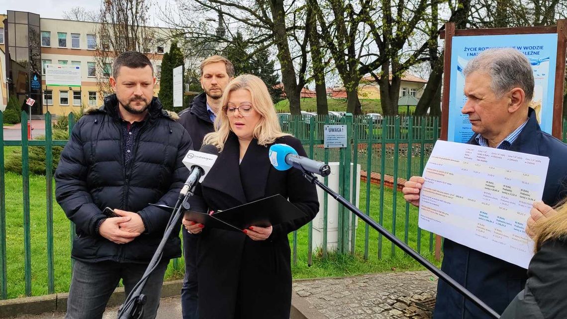 Szefowa spółki prostuje „kłamstwa” w sprawie wody. Ale nie wie, jak pokryje stratę finansową 