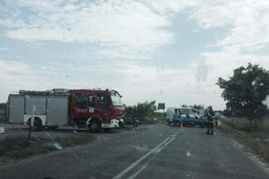 Szerokie: Zderzenie dwóch aut