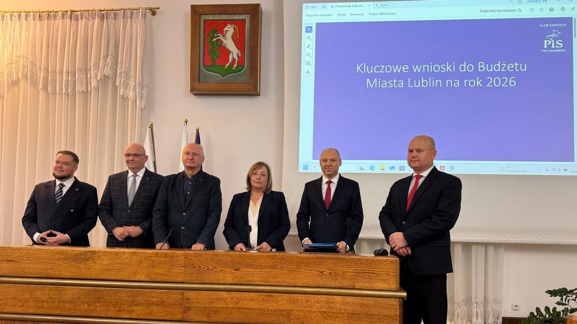Sześć projektów radnych PiS. „Liczymy na prezydenta Żuka” Sześć projektów radnych PiS. „Liczymy na prezydenta Żuka”