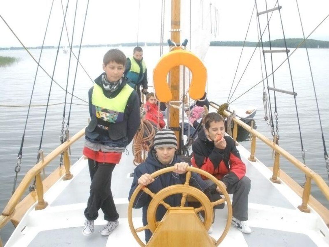 Szkoła pod żaglami. Gimnazjaliści ze Świdnika wypłynęli w morze