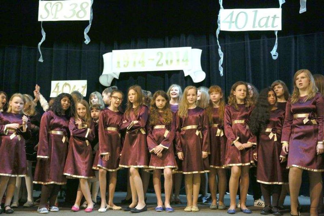 Szkoła Podstawowa nr 38 ma już 40 lat