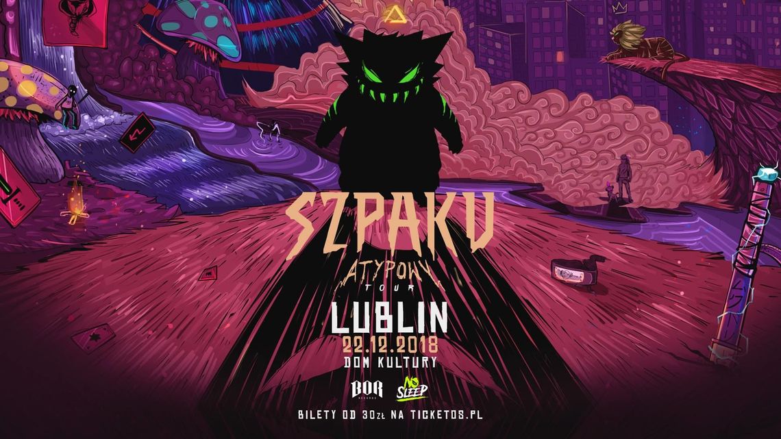 Szpaku wystąpi w Domu Kultury w Lublinie