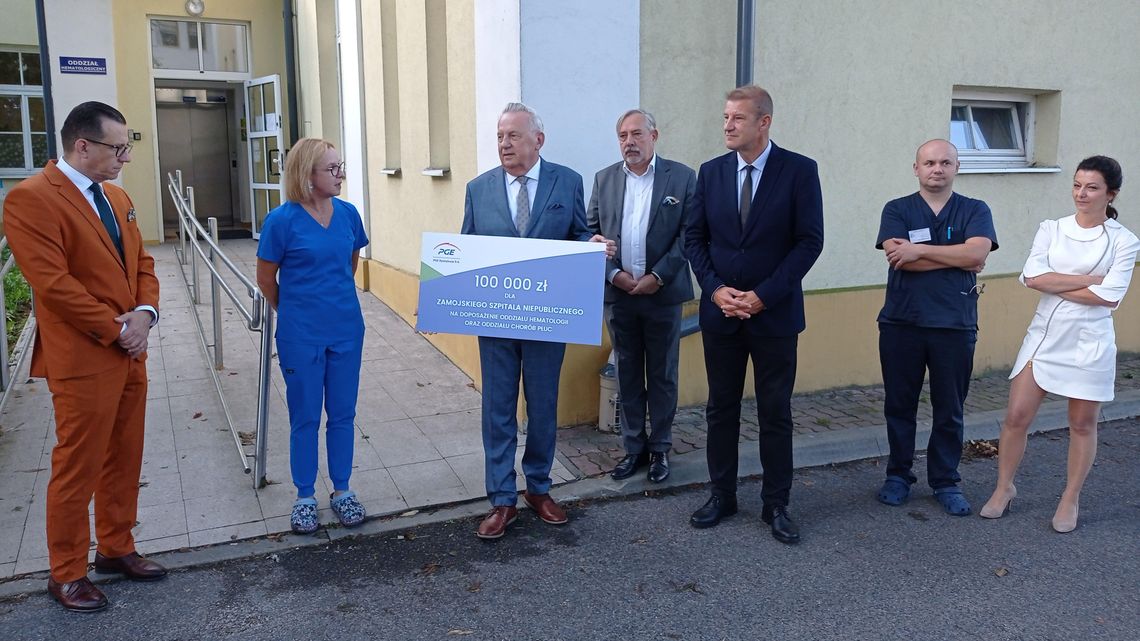 Szpital kupuje nowy sprzęt. Za pieniądze od PGE Szpital kupuje nowy sprzęt. Za pieniądze od PGE