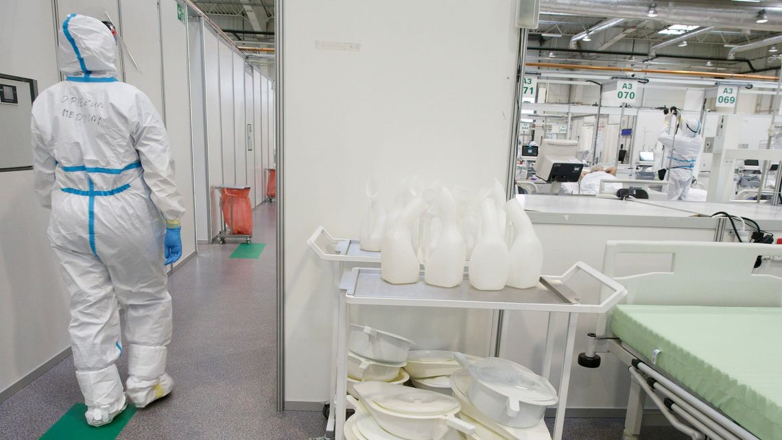 Szpital tymczasowy się zamyka. Jest nowy pomysł na wykorzystanie obiektu