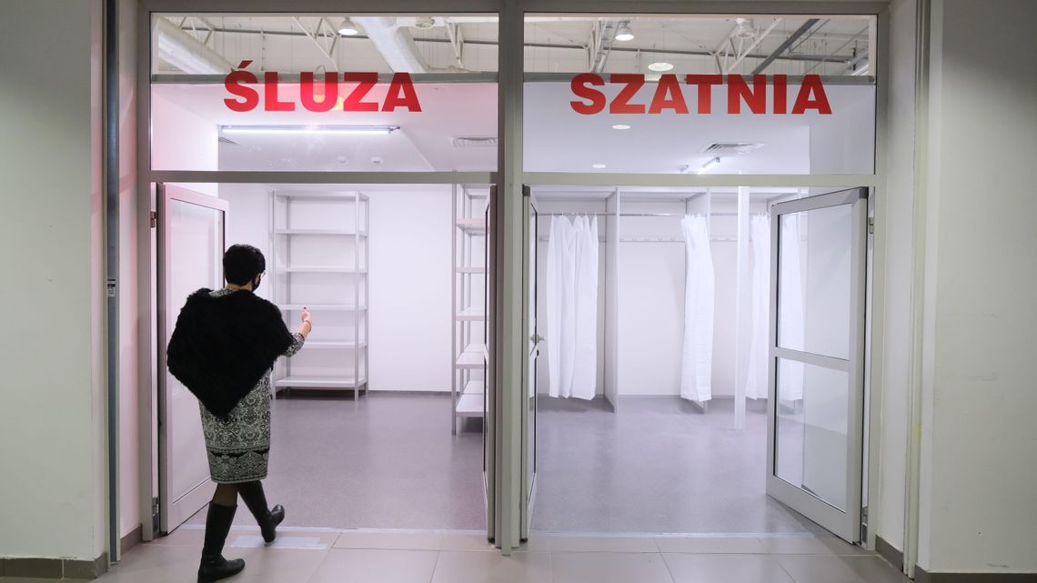 Szpital tymczasowy w Lublinie i selekcja pacjentów. Chce uniknąć błędu ze Stadionu Narodowego