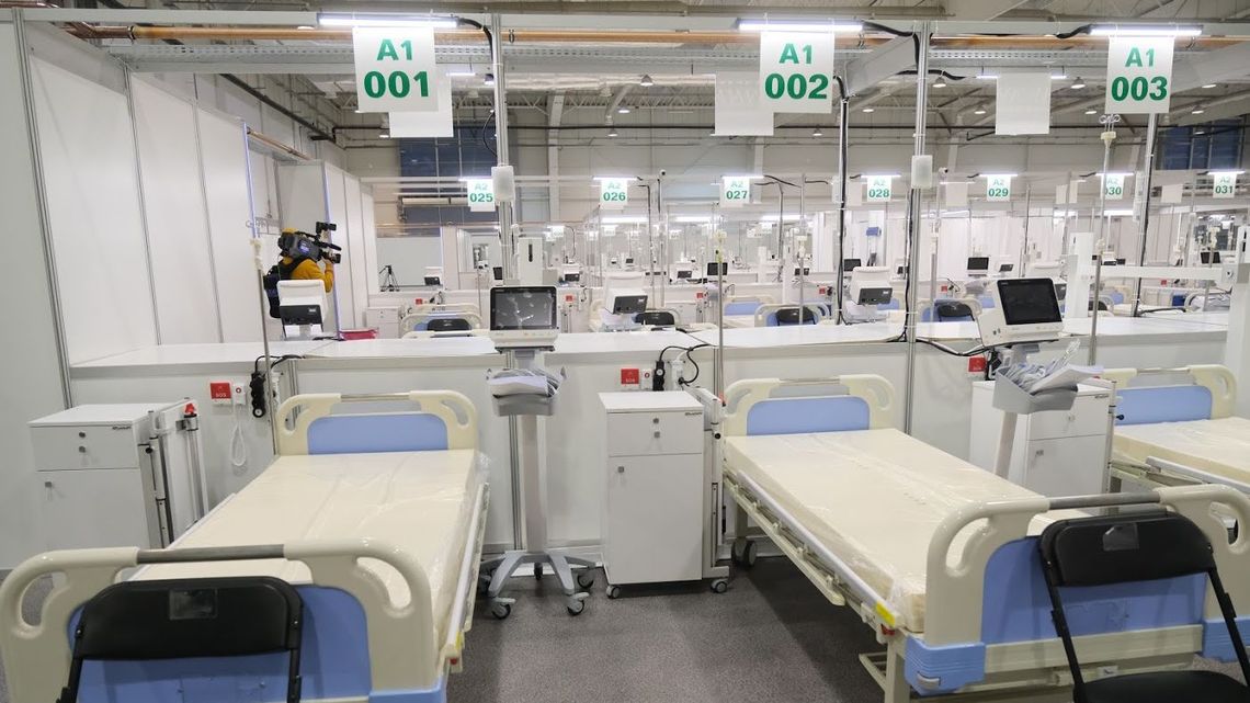 Szpital tymczasowy w Lublinie za 42 mln zł działa od tygodnia, ale nie przyjął jeszcze ani jednego pacjenta