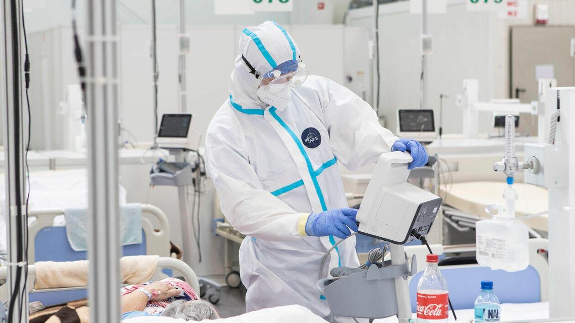 Szpital tymczasowy w Lublinie zaczyna się zwijać