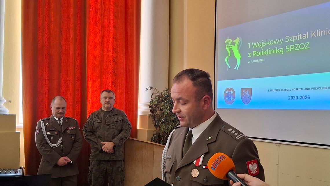 Płk Michał Ryciak nowym komendantem 1. Wojskowego Szpitala Klinicznego w Lublinie. Co dalej z placówką?