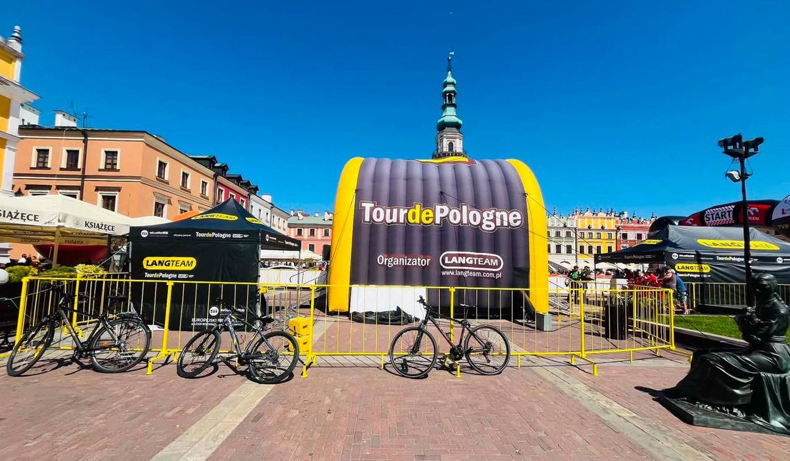 Szprychy na asfalcie, auta na boczny tor. Tour de Pologne Women bierze szturmem Zamość Tour de Pologne Women Zamość