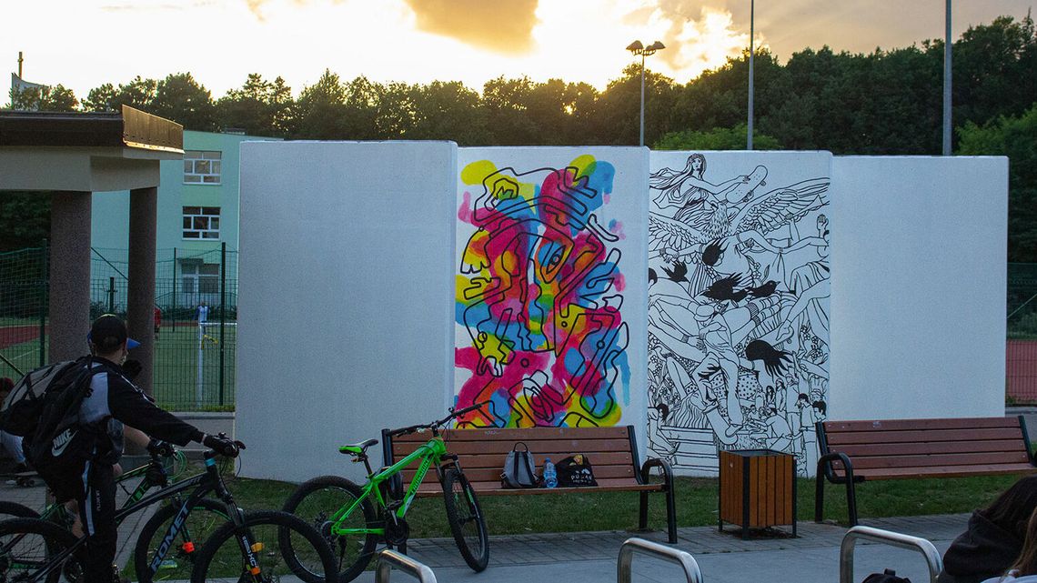 Sztuka wchodzi do skateparku. 8 ścianek na graffiti