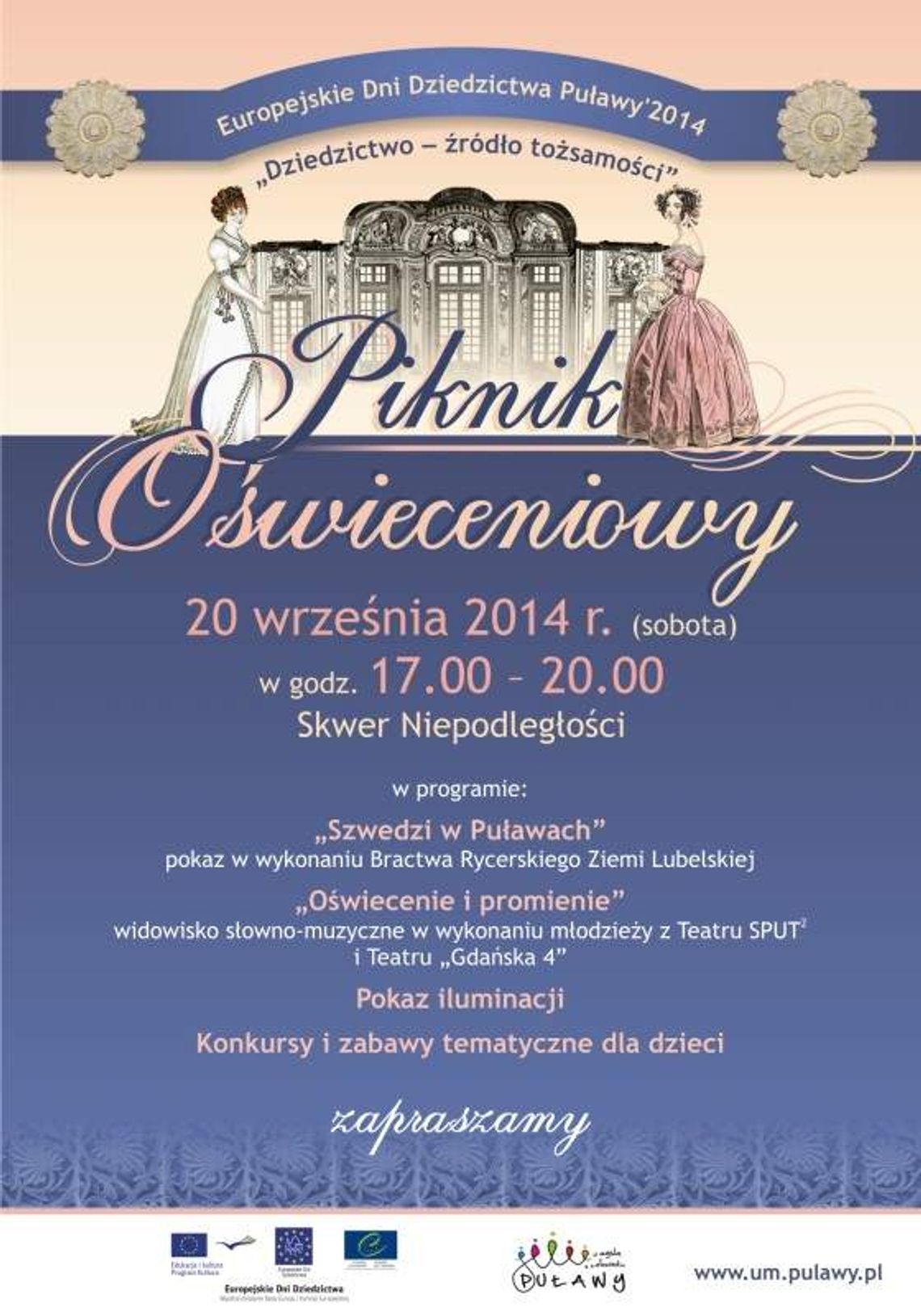 Szwedzi w Puławach. Piknik Oświeceniowy