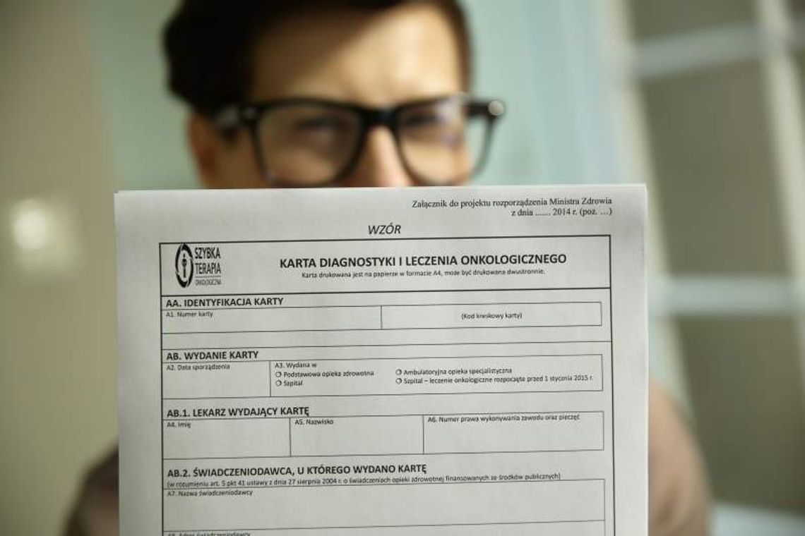 Szybka terapia onkologiczna: Lekarze rodzinni wystawili bardzo mało kart