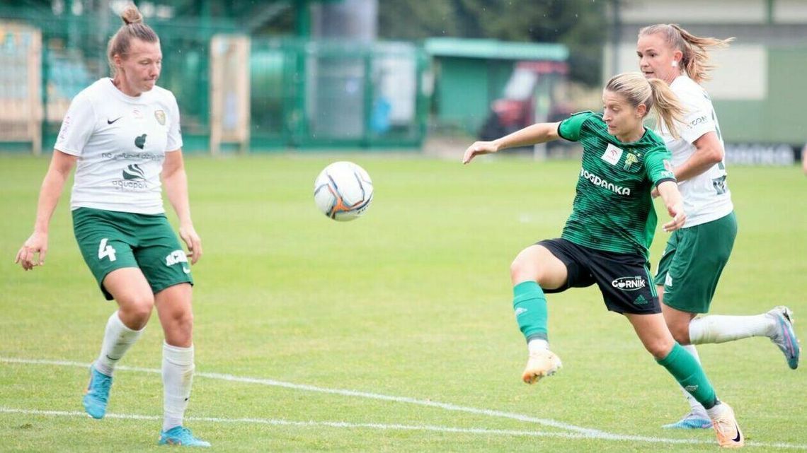 Szybkie gole i wysoka wygrana piłkarek Górnika Łęczna ze Śląskiem Wrocław [zdjęcia]