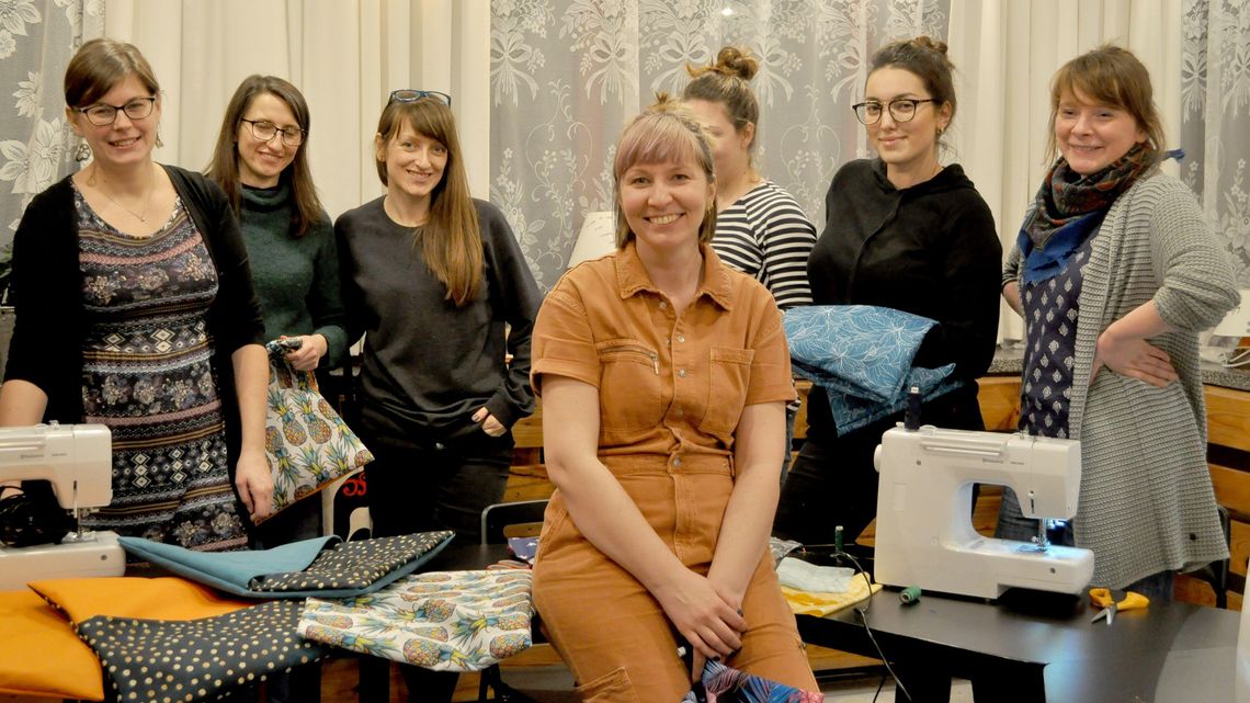 Szycie to sposób na wyciszenie się. Biznes ustąpił miejsca warsztatom dla lublinianek