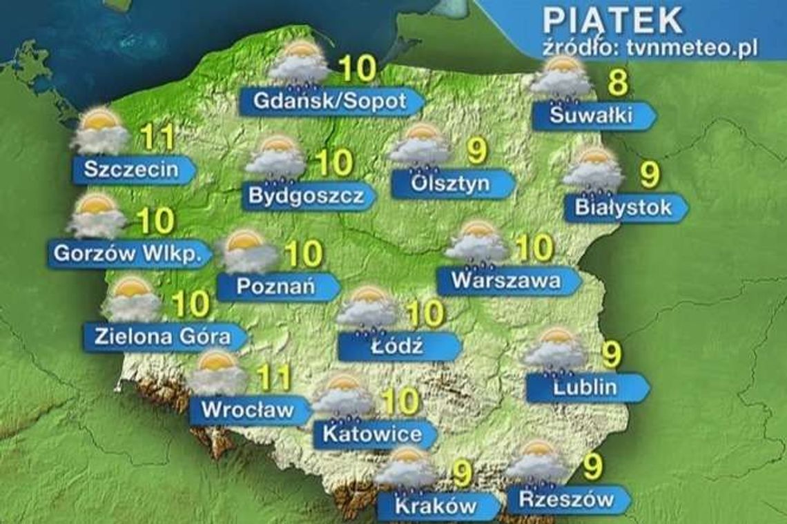 Szykuje się zmiana pogody. Jak będzie w weekend?