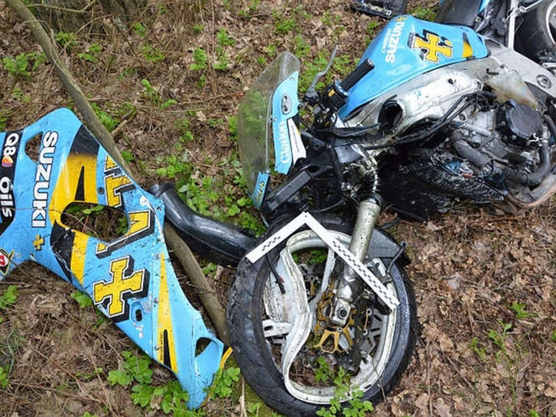 Szymanowo. Motocyklista zginął na drodze Szymanowo. Motocyklista zginął na drodze