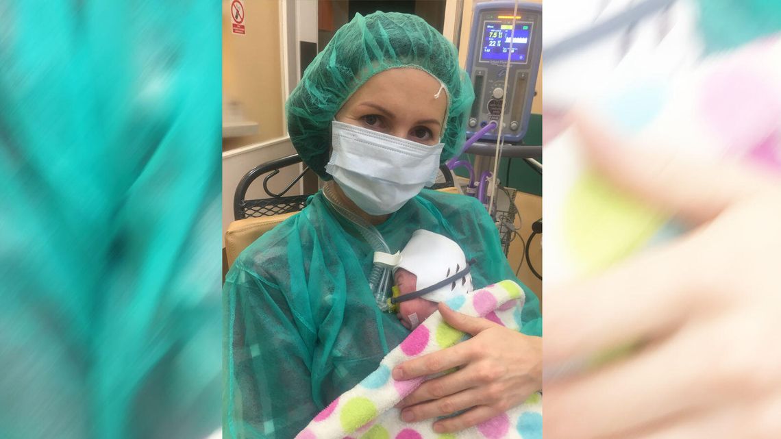 Szymek urodził się w 28. tygodniu ciąży. Przez Covid-19 mama nie widziała synka przez trzy tygodnie