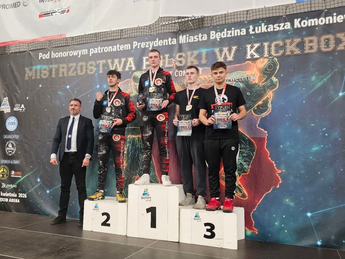 Szymon Członka znów na podium mistrzostw Polski. Podwójny sukces zawodnika KAT Kraśnik