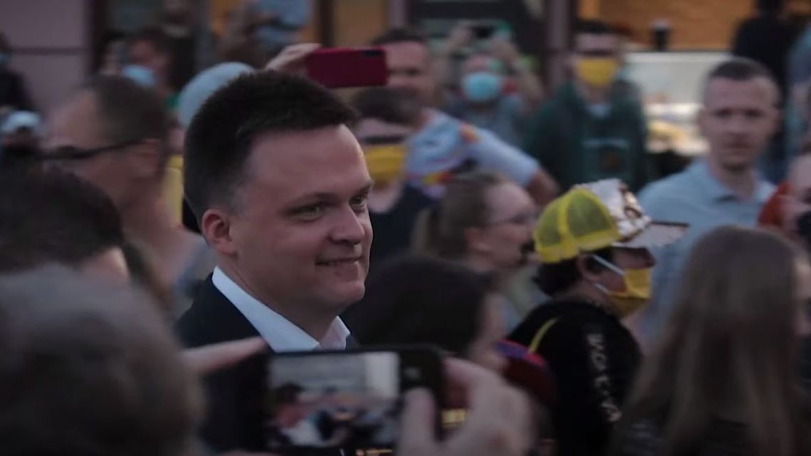 Szymon Hołownia w Lublinie. Mówił o obrońcach drzew z ul. Lipowej