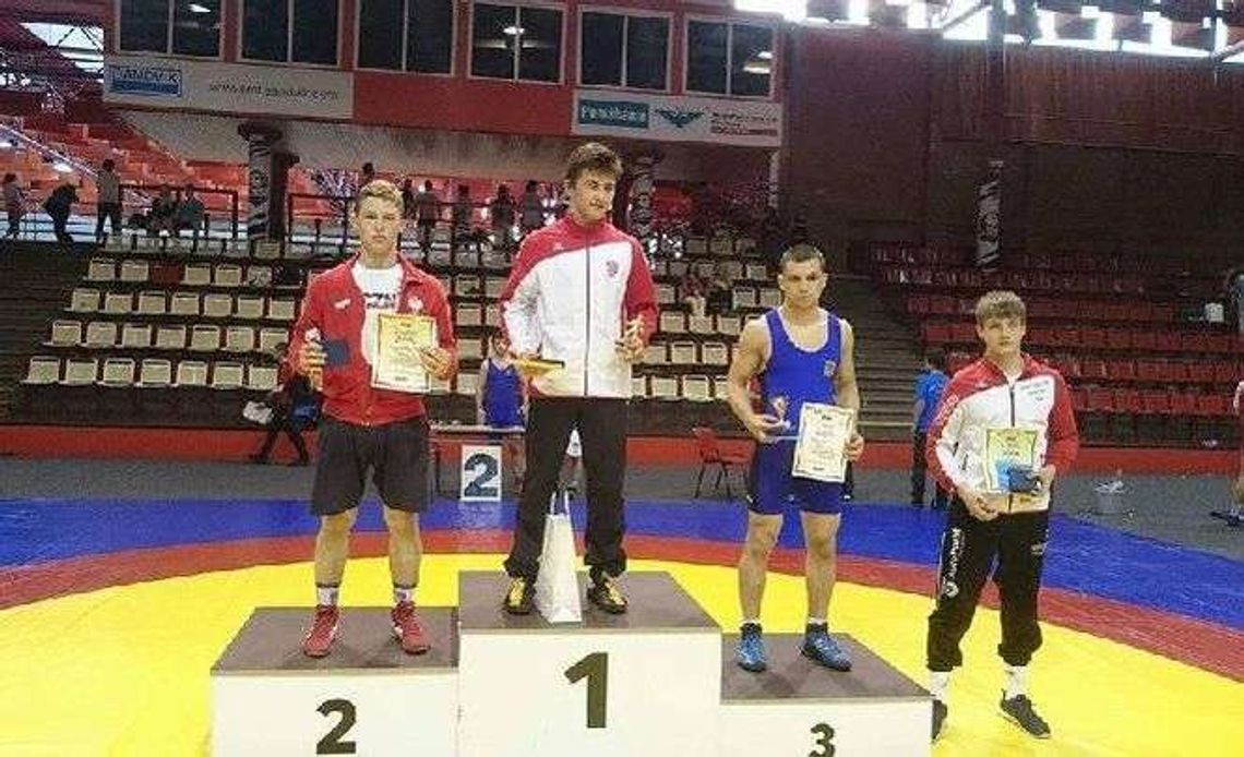 Szymon Szymonowicz z Cementu Gryfa Chełm na podium w Czechach