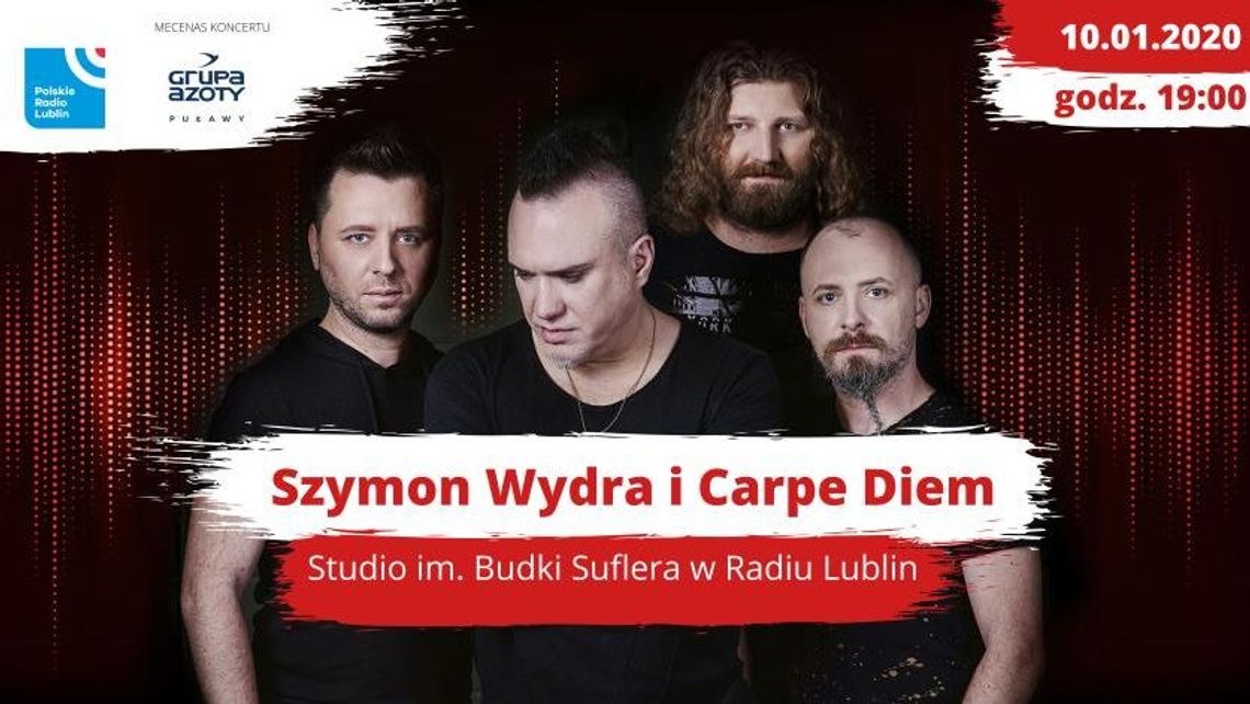 Szymon Wydra i Carpe Diem w Radiu Lublin
