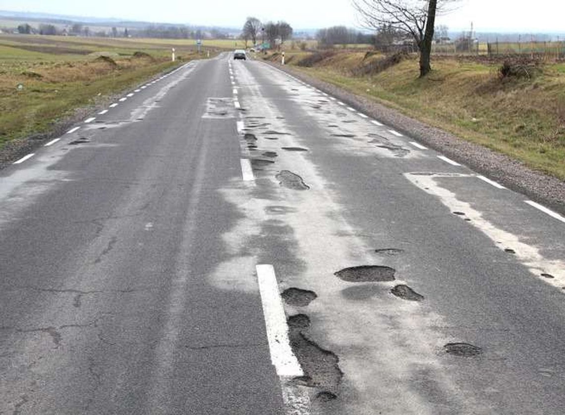 „Ta droga nie była w tak złym stanie od czasu wojny”