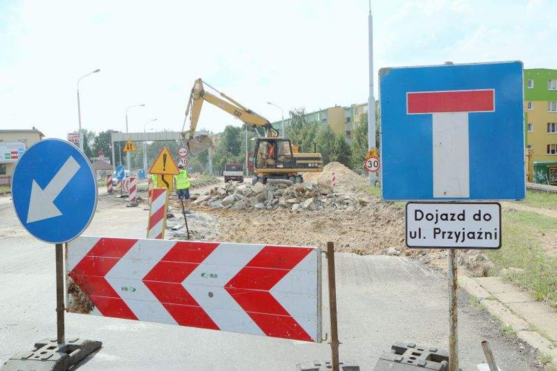 Tablice przy ul. Łęczyńskiej staną dopiero dzisiaj