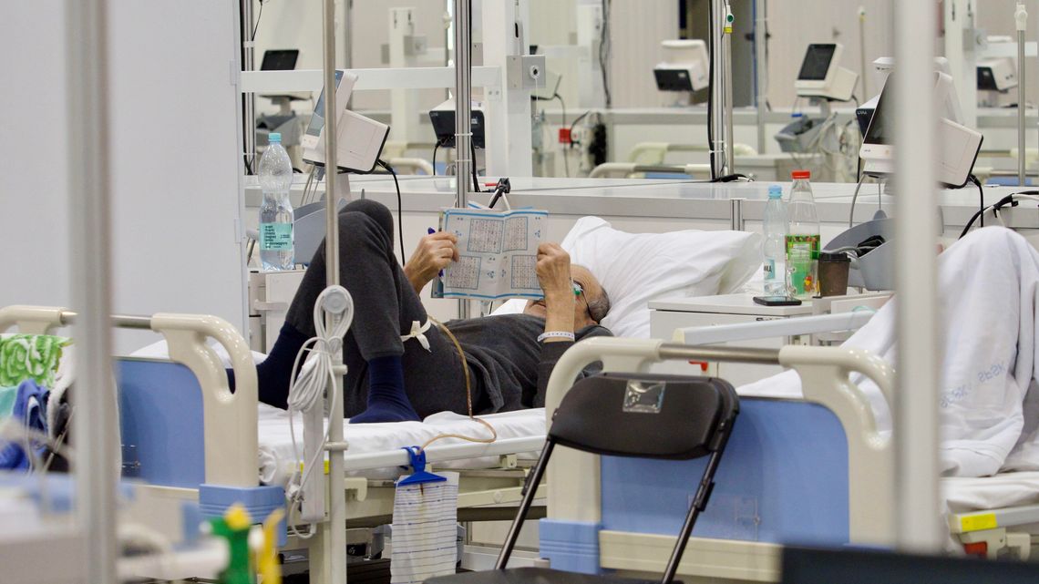 Taco Hemingway szykuje się do koncertu w Lublinie. W miejscu szpitala tymczasowego