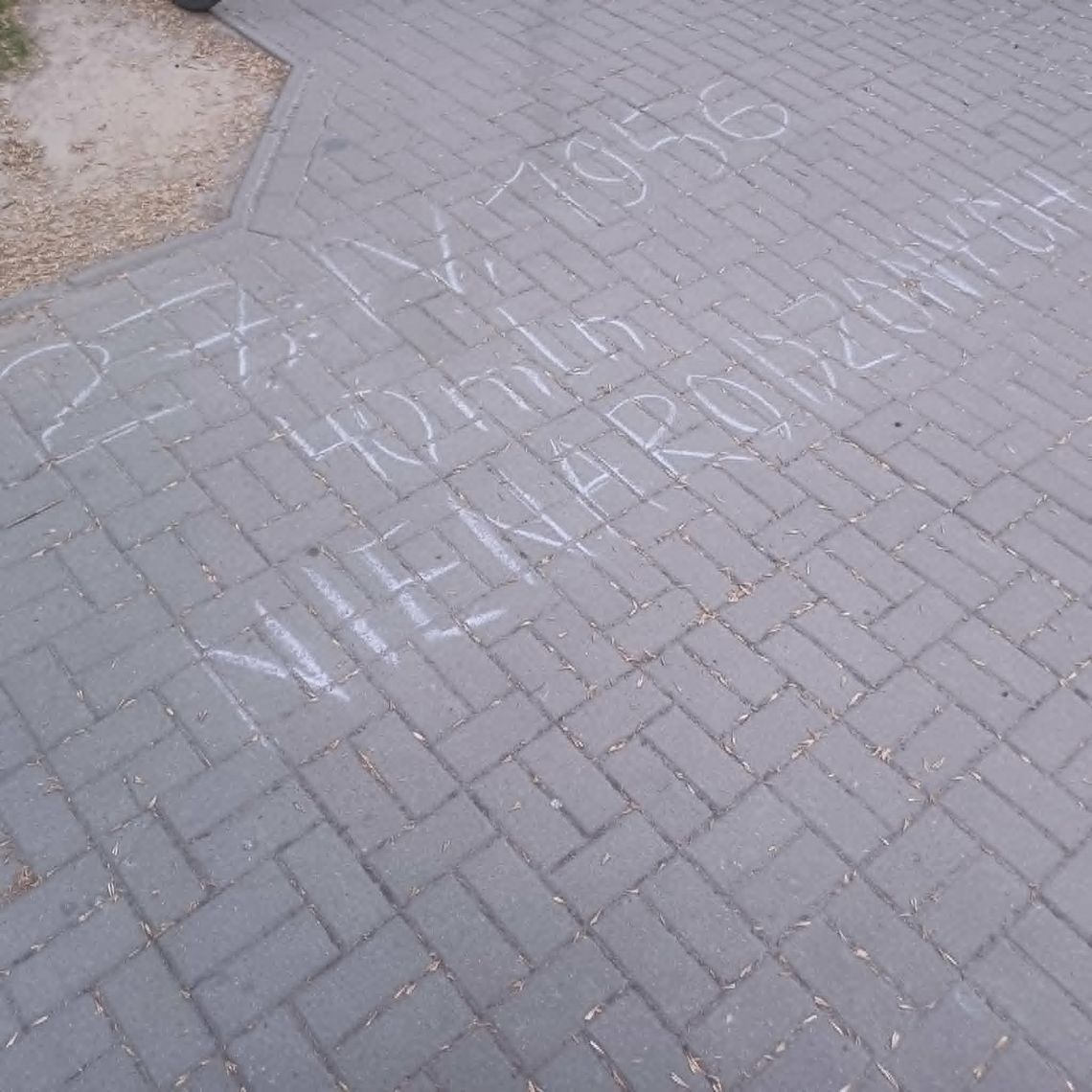 Tajemnicze napisy na ulicach Lublina. „40 milionów nienarodzonych” Tajemnicze napisy na ulicach Lublina. „40 milionów nienarodzonych”