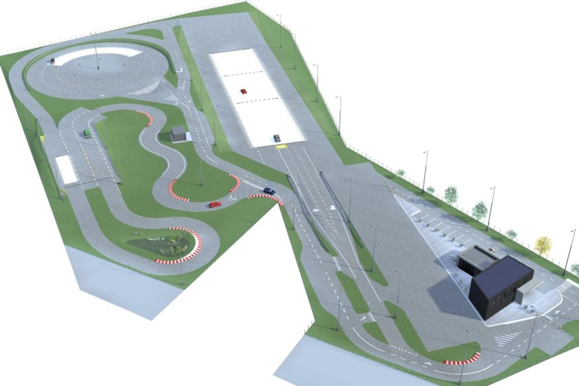 Tak będzie wyglądał Ośrodek Doskonalenia Techniki Jazdy w Lublinie