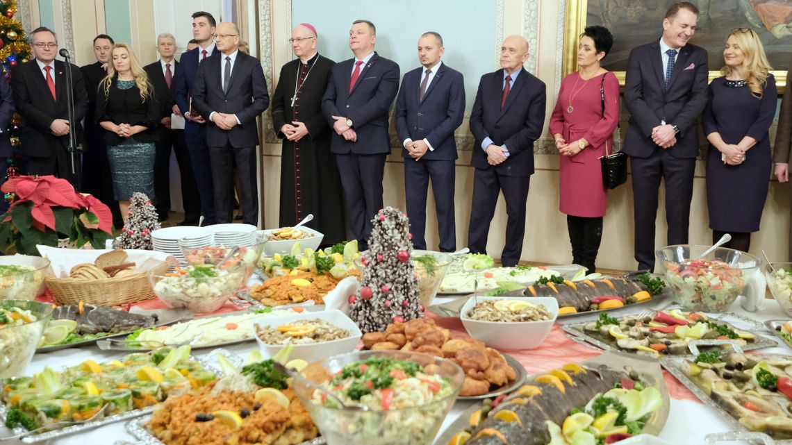 Tak było na spotkaniu świątecznym u prezydenta Lublina [zdjęcia]