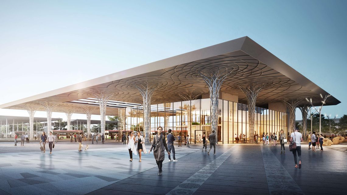 Tak ma wyglądać nowy dworzec autobusowy w Lublinie [wizualizacje]