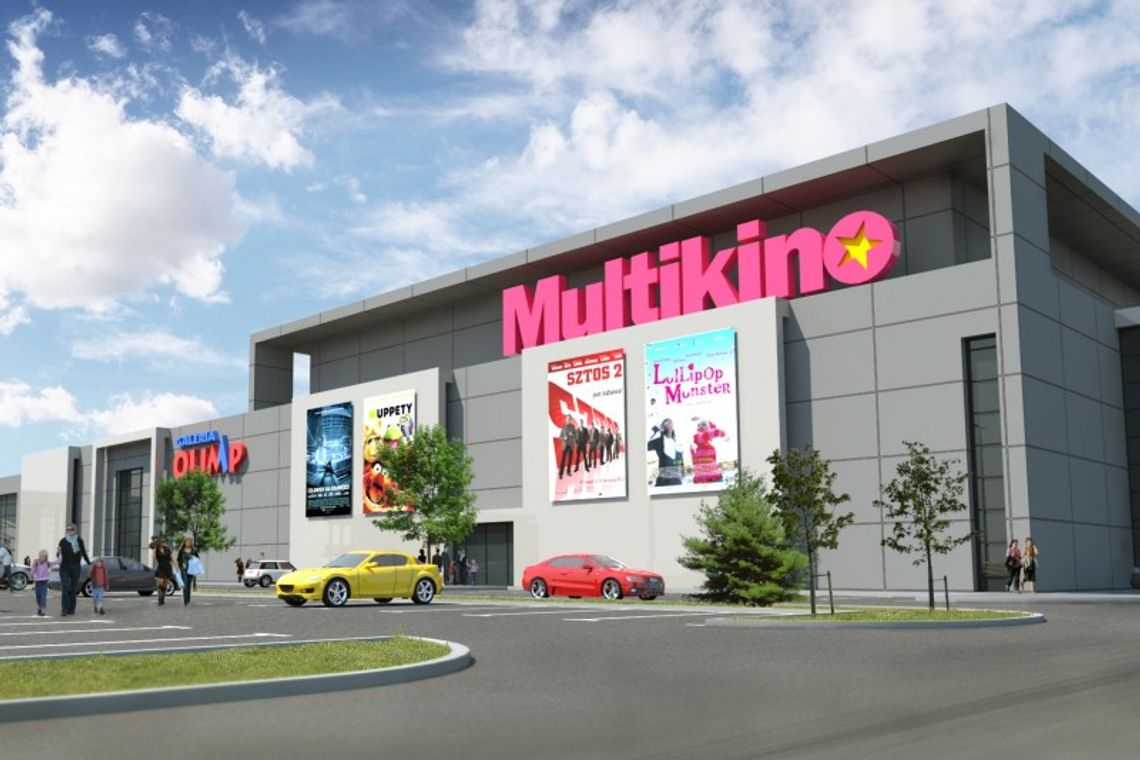 Tak ma wyglądać nowy Olimp: Multikino i nowe sklepy (wizualizacje)