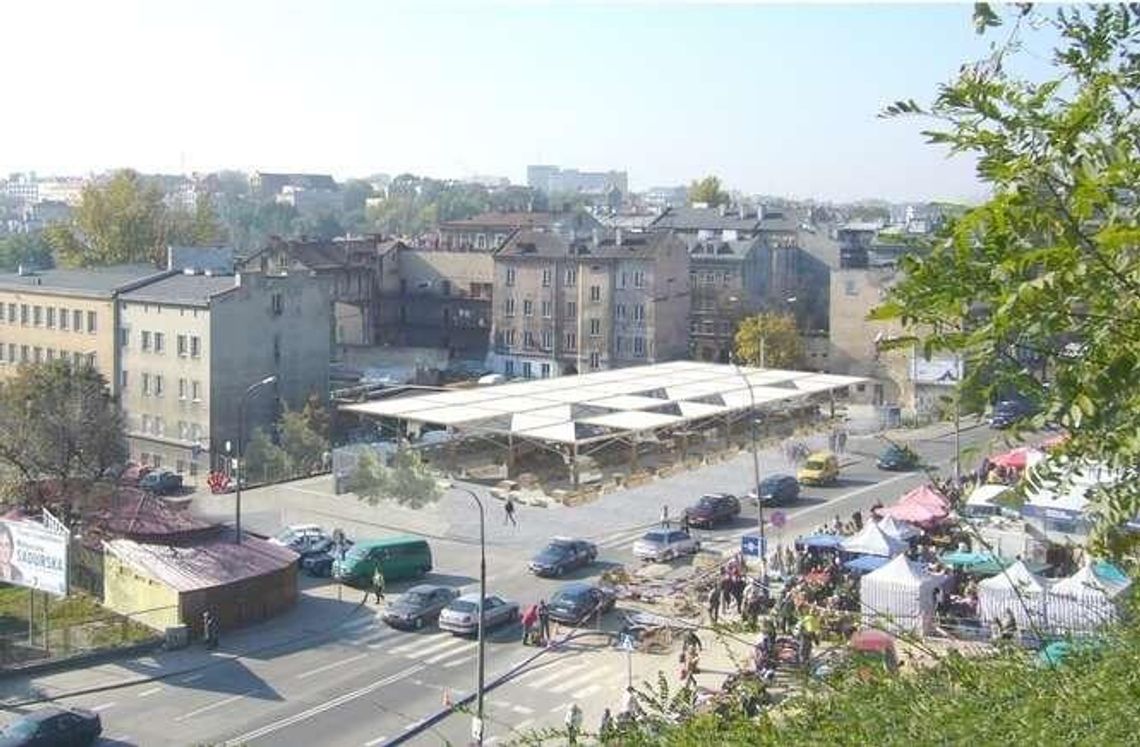 Tak ma wyglądać nowy targ przy ul. Ruskiej w Lublinie (wizualizacje)