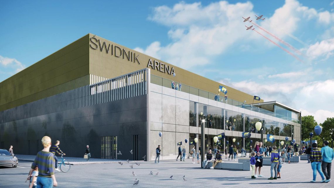 Tak ma wyglądać "Świdnik Arena". "Architektura jest nowoczesna" Tak ma wyglądać "Świdnik Arena". "Architektura jest nowoczesna"