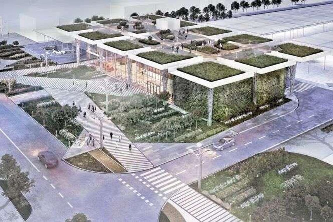 Tak może wyglądać nowy dworzec autobusowy w Lublinie [wizualizacje]