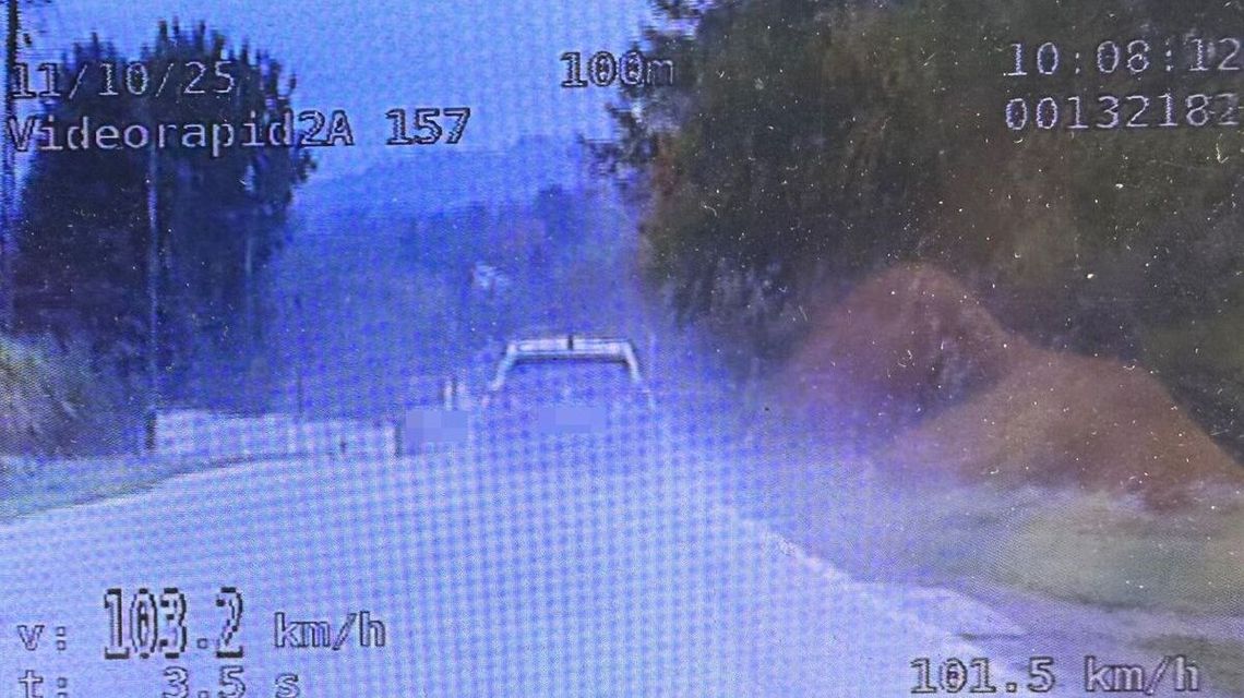 Tak mu się śpieszyło, że musiał oddać prawo jazdy Tak mu się śpieszyło, że musiał oddać prawo jazdy