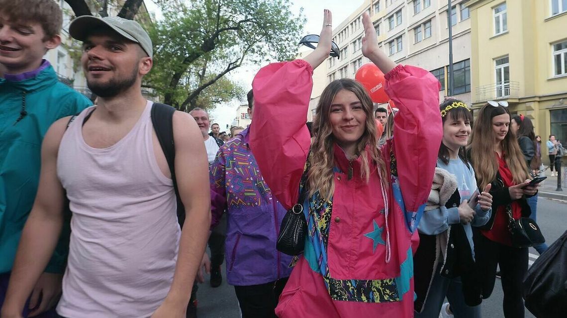 Tak się bawi, tak się bawi... Kreszowe dresy wróciły na ulice Lublina. Zdjęcia 