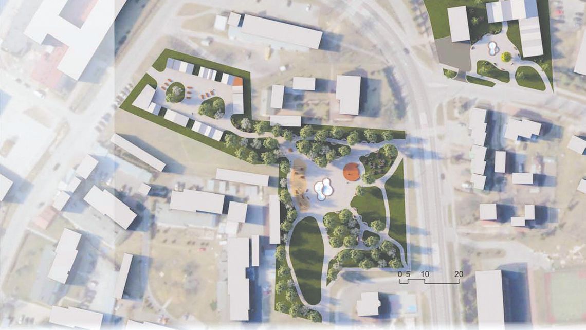 Tak się zmieni centrum Lubyczy Królewskiej. Mieszkańcy wybrali spośród projektów studentów